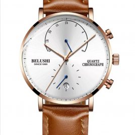 Reloj BELUSHI, modelo 537 Gold/Brown